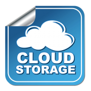 Cloud storage icon